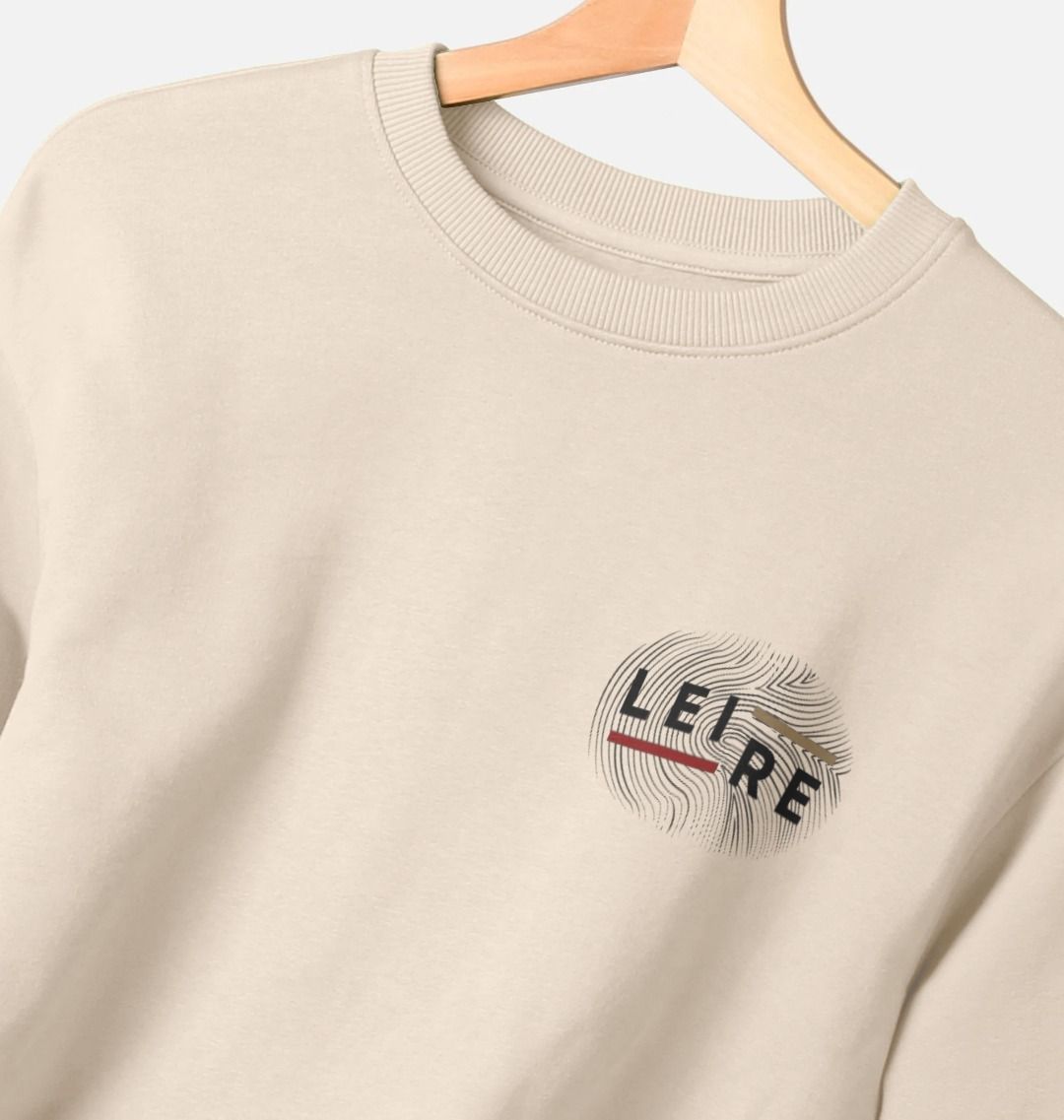 Women's Oversized Jumper - Black Logo
