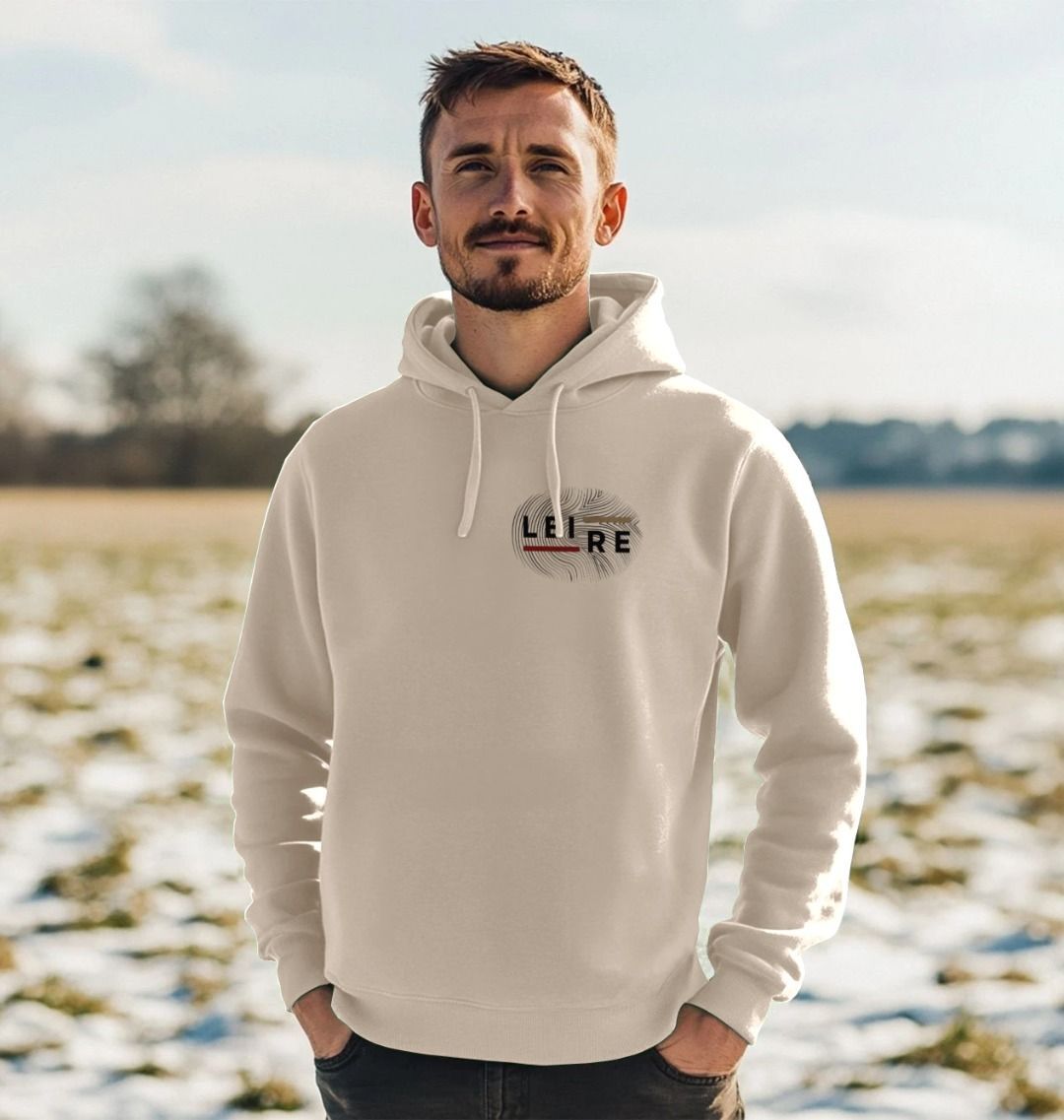 Men's Pullover Hoodie - Black Logo